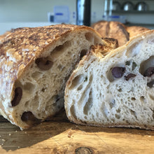 Load image into Gallery viewer, PRE-ORDER Olive & Thyme Sourdough EASTER SATURDAY Pick-Up Inverloch