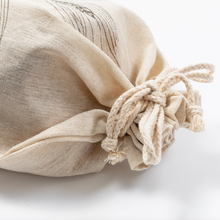 Load image into Gallery viewer, Natural Linen Bread Bags - Pack of 2 - WEDNESDAY Delivery 3996