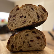 Load image into Gallery viewer, Cranberry, White Chocolate & Honey Sourdough FRIDAY 24th December Delivery