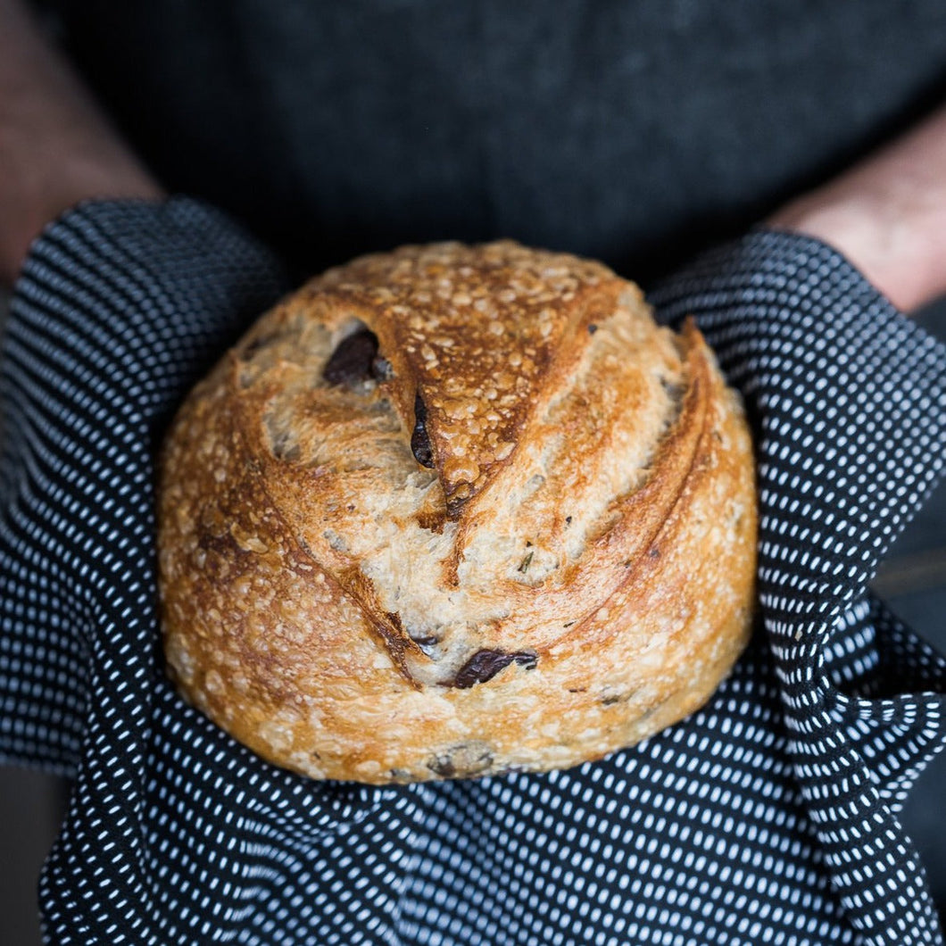 PRE-ORDER Olive & Thyme Sourdough EASTER SATURDAY Pick-Up Inverloch