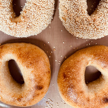 Load image into Gallery viewer, Sourdough Plain Bagel 2 Pack SATURDAY Pick-Up Philip Island
